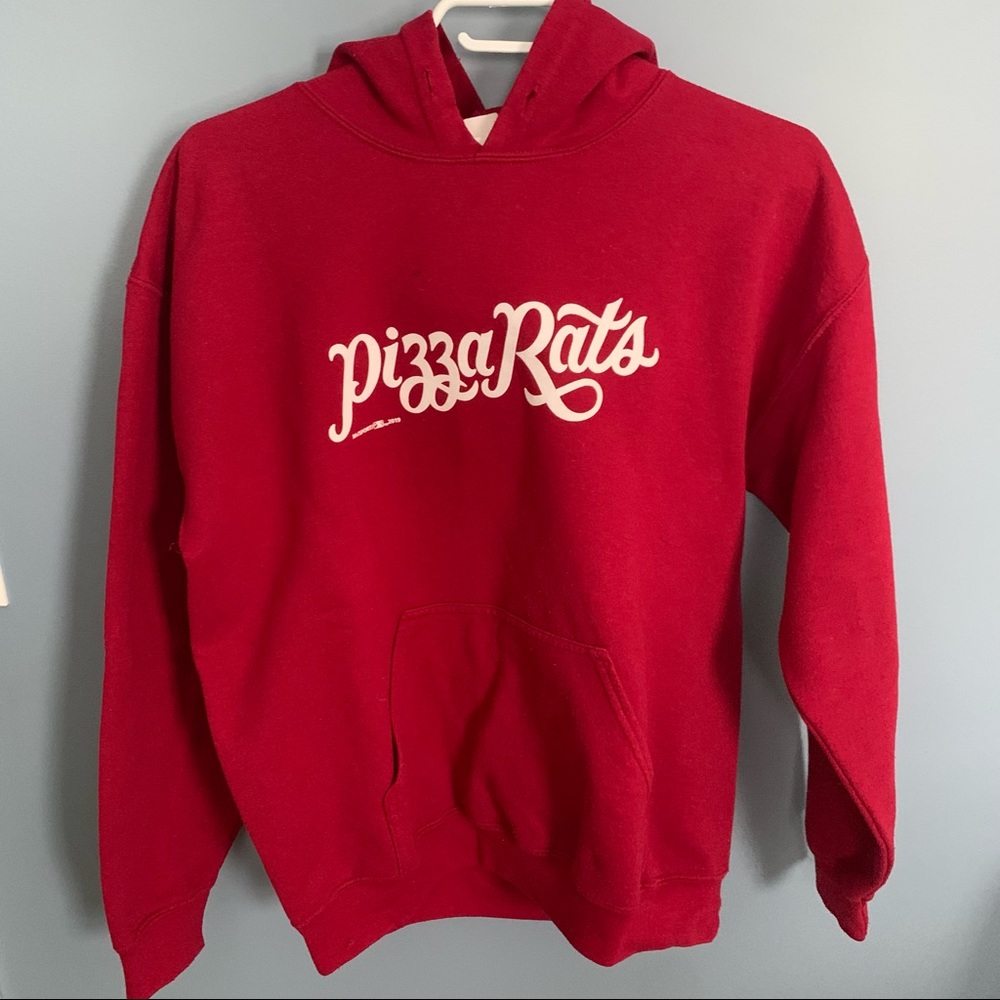 Pizza Rats Baseball Hoodie